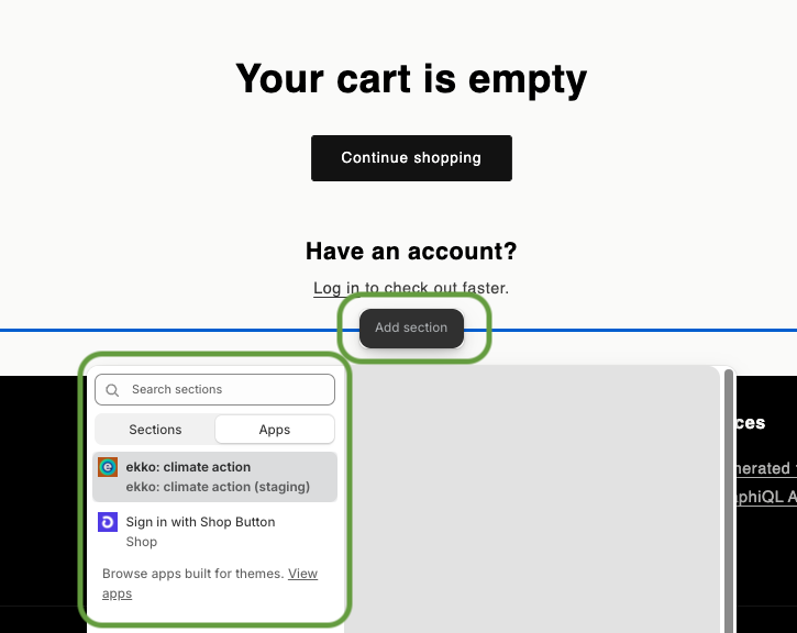 Shopify onboarding steps